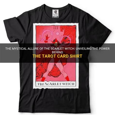 Turmoil glamour red witch shirt
